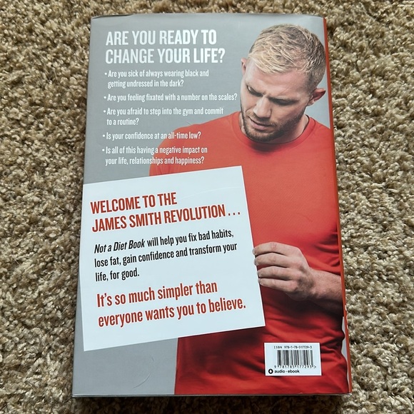 James Smith Not A Diet Book Signed Copy - Picture 4 of 5